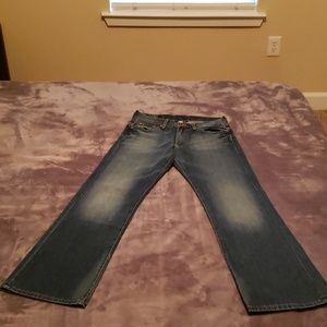 Lucky Brand Mens Relaxed Bootleg Jean's Made in th